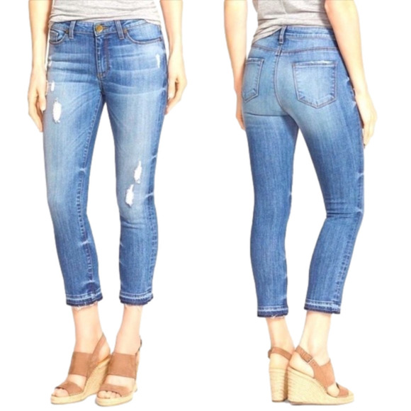 Kut From The Kloth Ankle/Cropped Jeans Size 0P - Picture 1 of 7